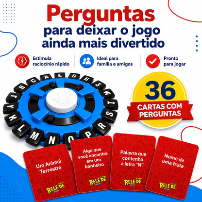 Jogo Stop de Palavras com Temporizador Eletrônico